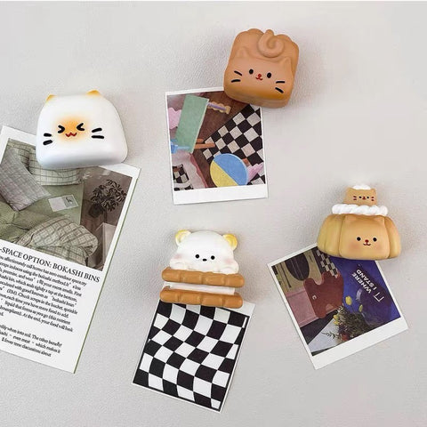 Magnetic Cat Bread Miniatures