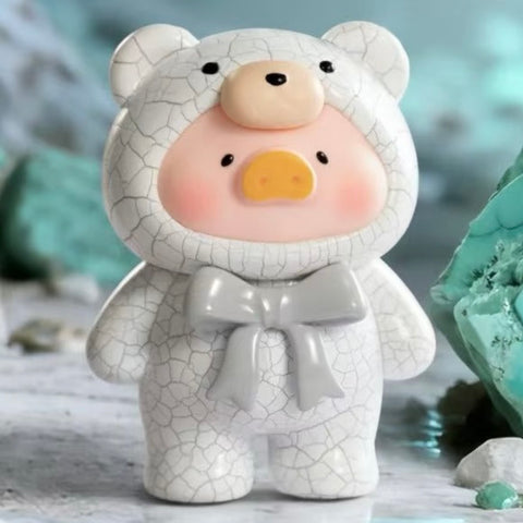 Lulu the Piggy Miniature Mineral Ore Teddy Mining Series