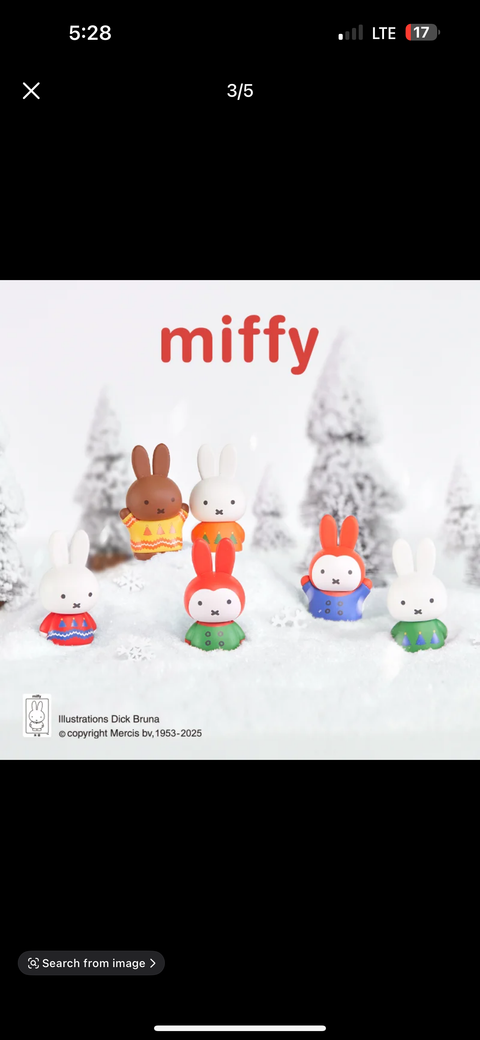 ChocoTeddy x Miffy Christmas Blind Box Series