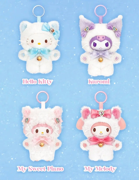 Moetch x Sanrio Shining Meow Meow Kitty Plush Pendant Blind Box Series