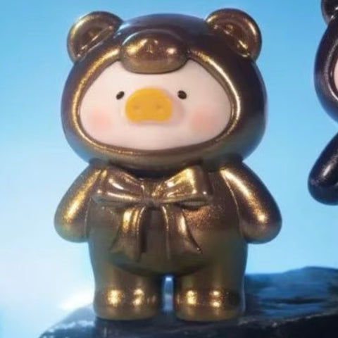 Lulu the Piggy Miniature Mineral Ore Teddy Mining Series