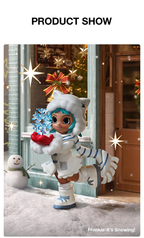 Popmart Lil Peach Riot Holiday Mixtape Series Figures