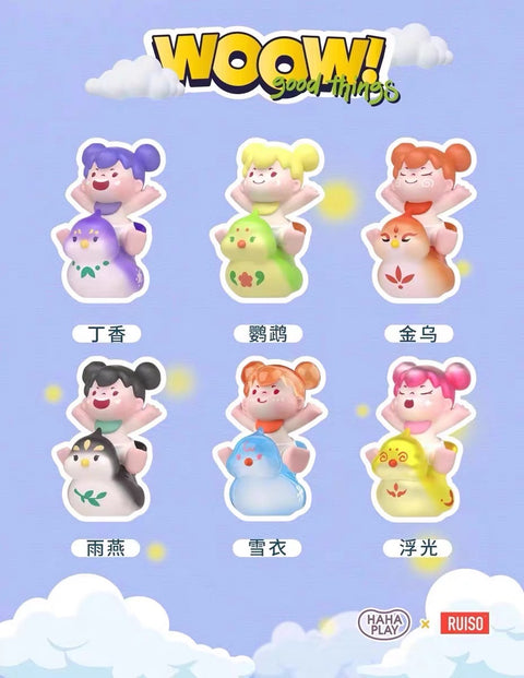 Woow Good Things Girls Riding Miniature Series