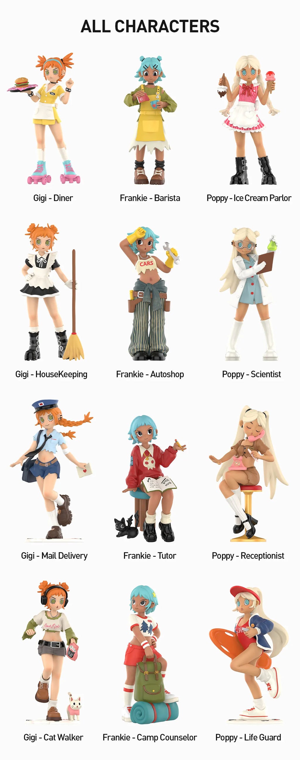 POPMART Peach Riot Rush Hour Blind Box Series – ToyDonutShop