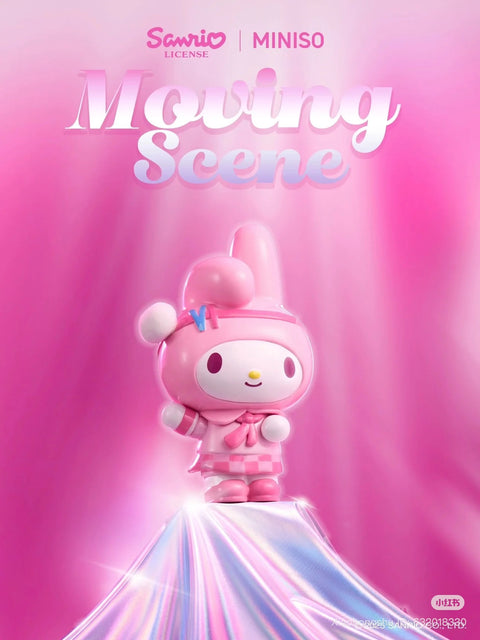 Miniso Kuromi and My Melody Moving Scene Blind Box Seriss