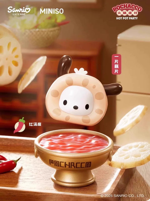 Miniso x Pochacco Hot Pot Blind Box Series