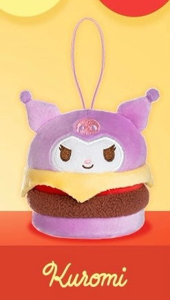 Moetch Sanrio Burger Plush Hanger Blind Bag series