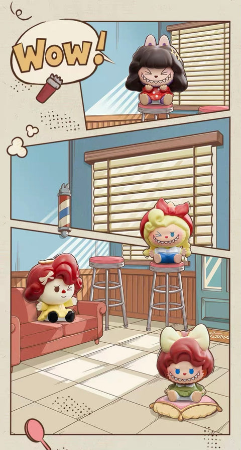 PREORDER - Labubu The Monsters Hair Salon Miniature Pop Bean Series