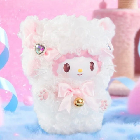 Moetch x Sanrio Shining Meow Meow Kitty Plush Pendant Blind Box Series