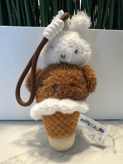 Sunday Claim Sale - Miffy ice cream plush charm