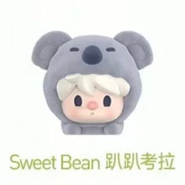 POPMART flocked PJ Beans