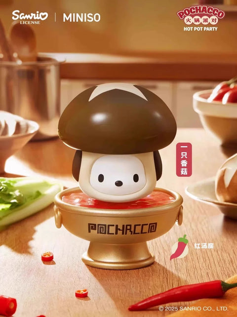 Miniso x Pochacco Hot Pot Blind Box Series