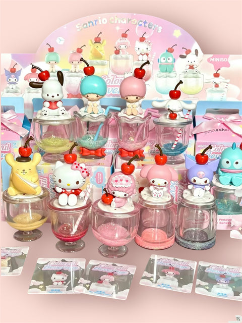 Miniso x Sanrio Colorful Beverages Blind Box Series