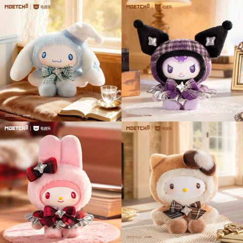 Moetch x Sanrio Fluffy Snuggles Plush Pendant Blind Box Series