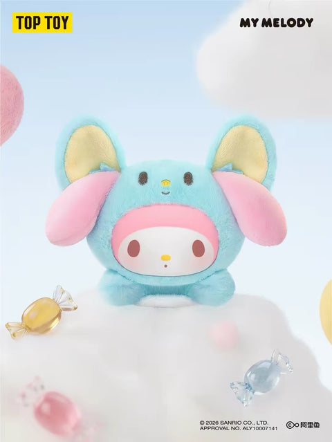 TopToy x Sanrio Sweet Whispers Plush Pendant Blind Box Series