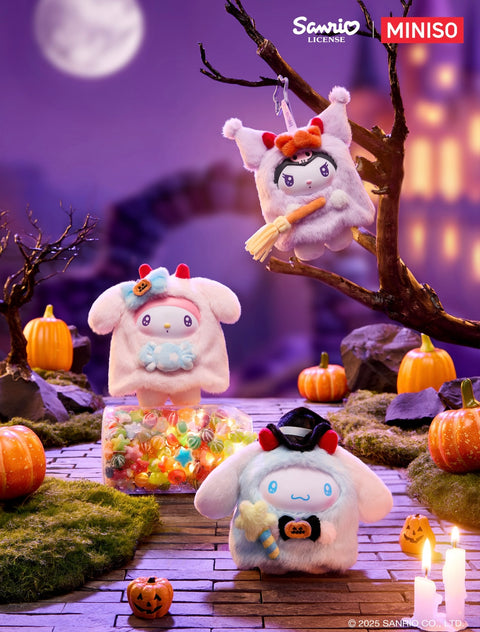 Miniso x Sanrio Halloween Plush Pendant Blind Box Series