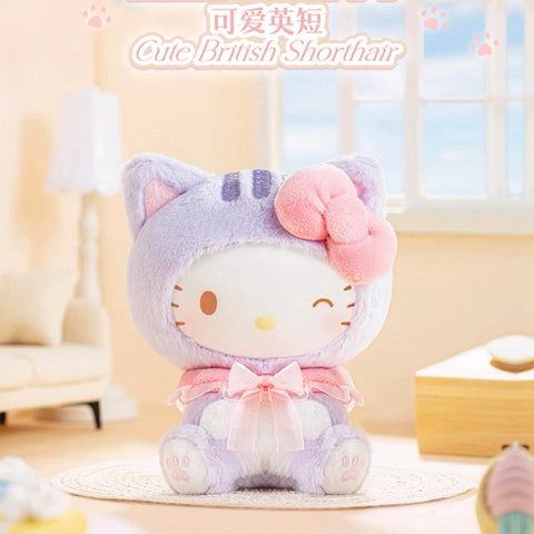 TopToy x Sanrio Play with Kitten Plush Charm Series
