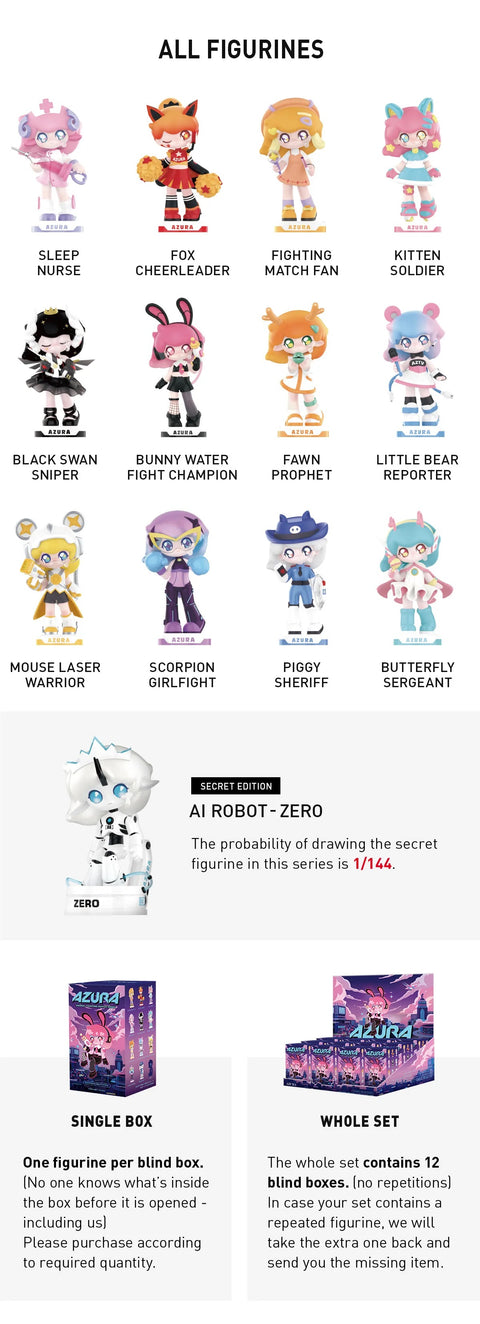 POP MART Azura Animal Fighting Series