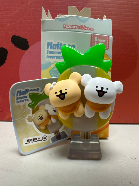 Sunday Claim Sale - Maltese PinePple Icee Popsicle