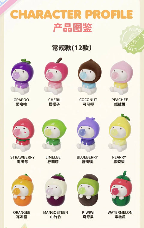 F.UN x Repolar Sweetie Fruits Miniature Series