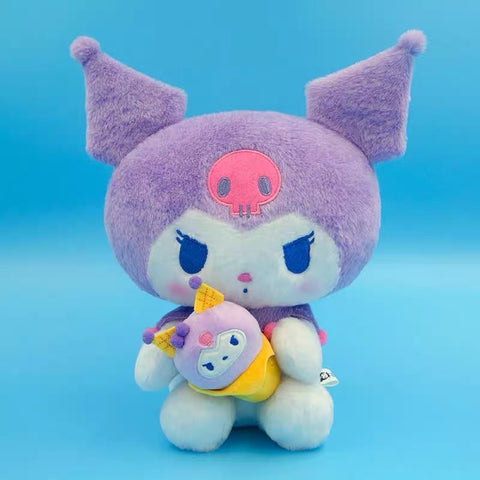 Kuromi Ice Cream Plush 27cm