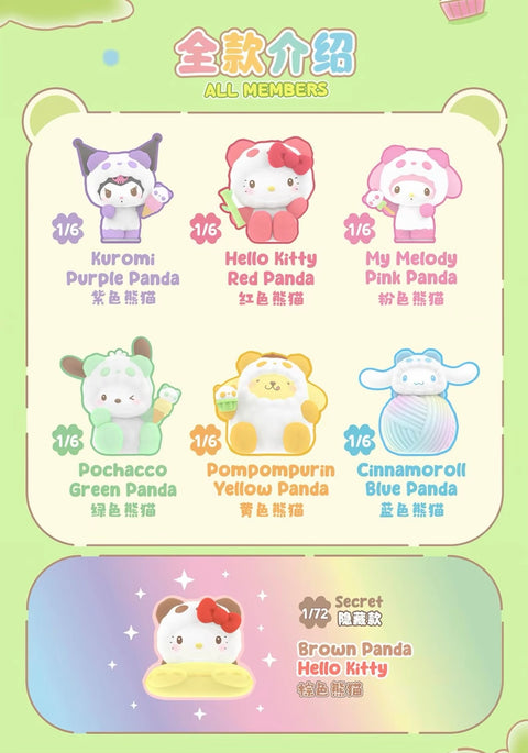 TopToy x Sanrio Panda Blind Box Series