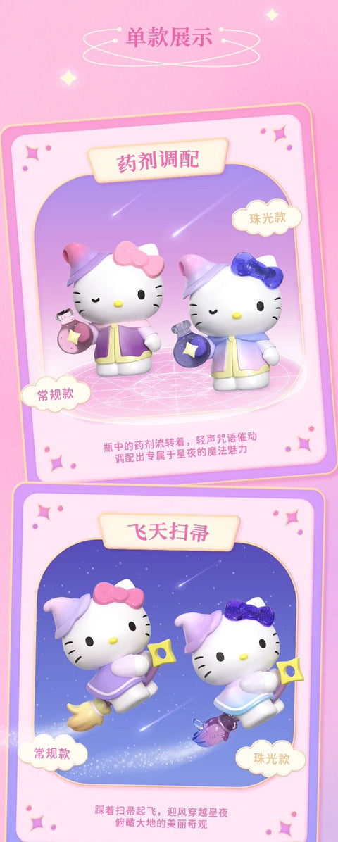 Moetch Hello Kitty Astrology Study Series Miniature Blind Bag Series