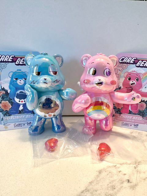Sunday Claim Sale - Oil spill Care Bears grumpy and some pink bear