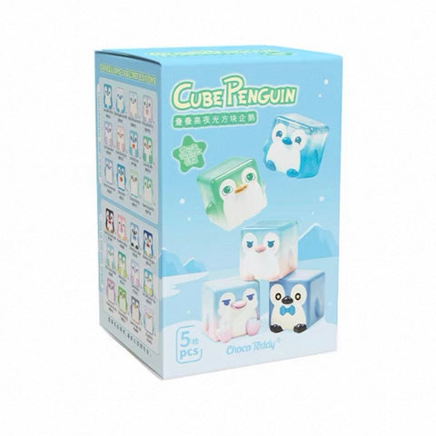 ChocoTeddy Square Penguins (Glow in the Dark) Miniature Series