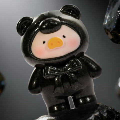 Lulu the Piggy Miniature Mineral Ore Teddy Mining Series