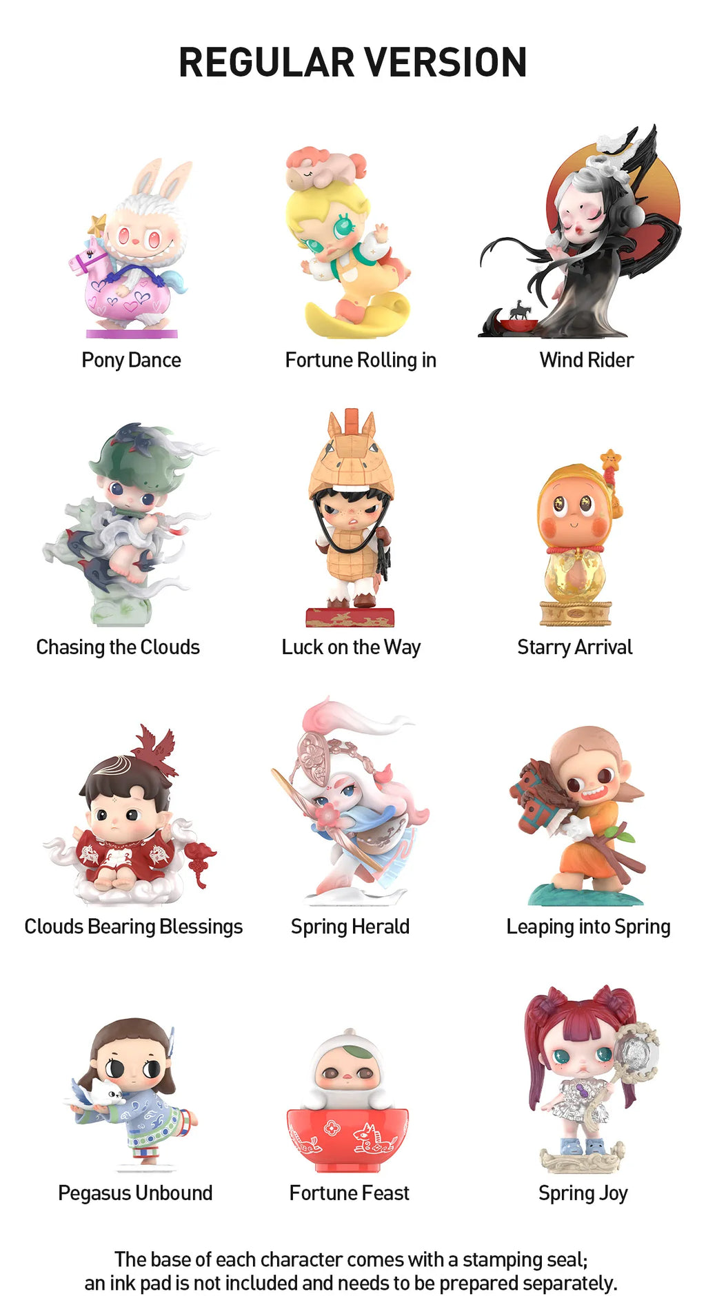 Popmart the Golden Gallop Blind Box Series – ToyDonutShop