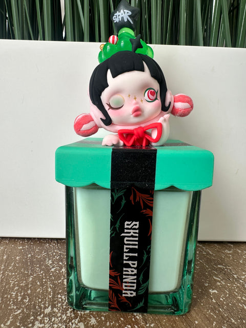 Sunday Claim Sale - Skullpanda Green Candle