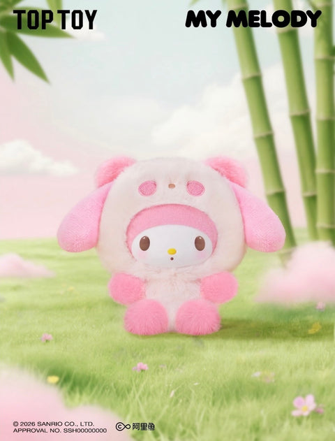 TopToy x Sanrio Panda Plushie Pendant Blind Box Series