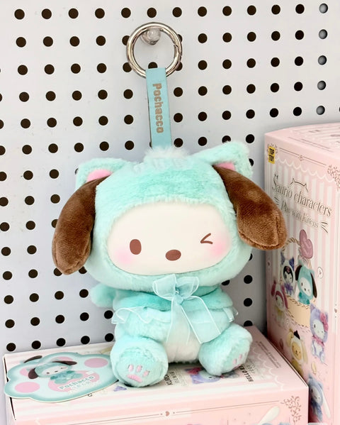 TopToy x Sanrio Play with Kitten Plush Charm Series