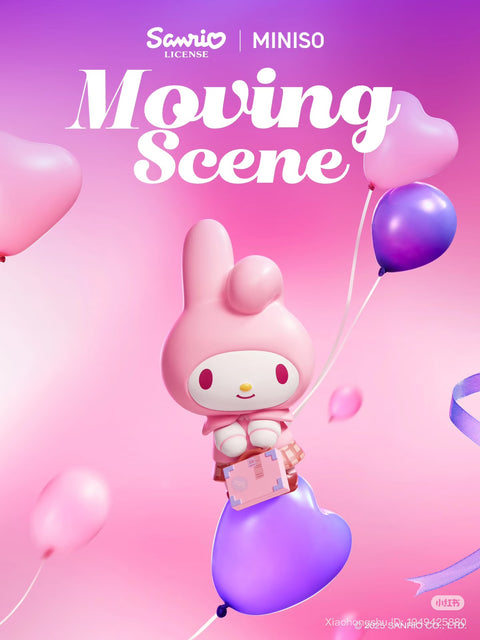 Miniso Kuromi and My Melody Moving Scene Blind Box Seriss