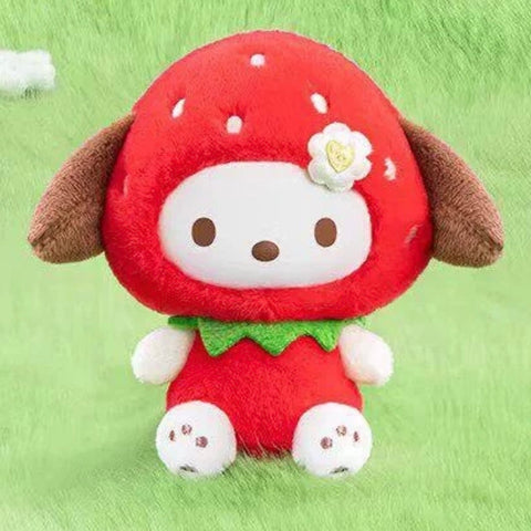 TopToy x Sanrio Strawberry Plushie Charm Blind Box Series