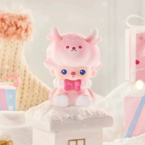 POPMART Hong Kong Exclusive Pink Dimoo Deer Bean