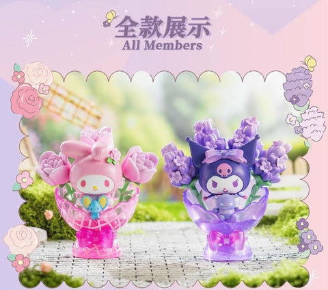 TopToy Kuromi and My Melody Bouquet Blister Gift Pack