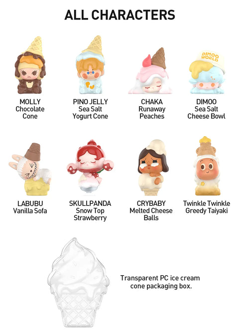 Pop Beans Ice Cream Series 2 (Ice Cream Container series)