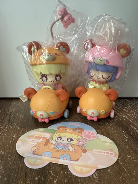 Clearance 169 - kimmy and Miki car pair 2