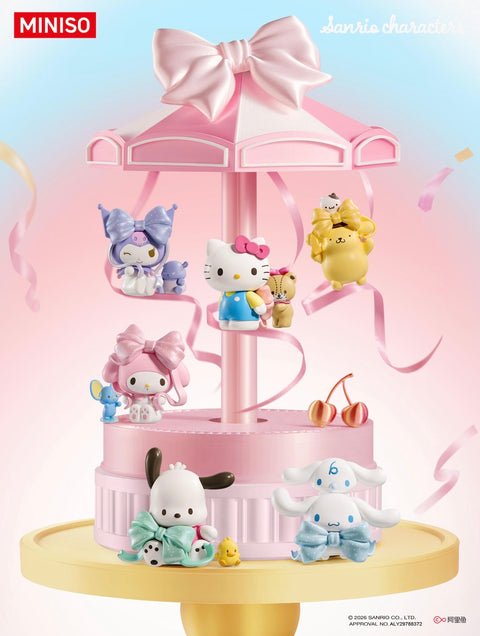 Miniso x Sanrio Heartfelt Bow Blind Box Series
