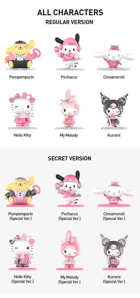 POPMART x Sanrio Pink Party Blind Box Series