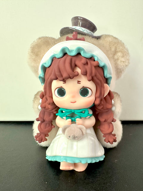 Sunday Claim Sale - Big HeyOne FurFur Doll spooned by even bigger bear