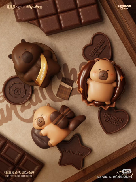 Tuntun Capybara China Pop Up Exclusive Chocolate Minis