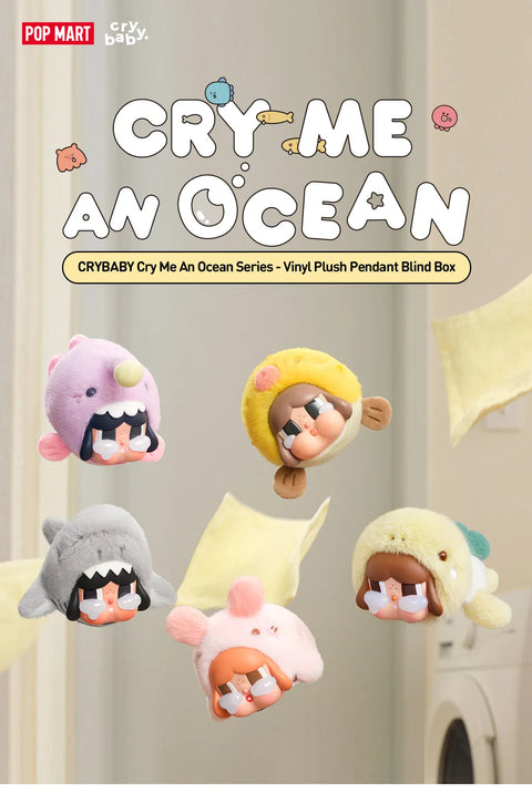 Popmart x Cry Baby Cry Me An Ocean Plush Pendant Series