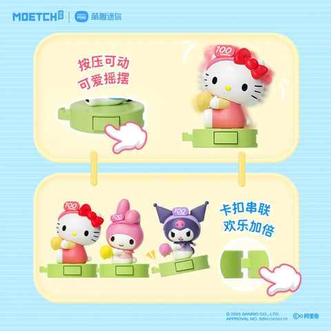 Moetch x Sanrio Cheerleader Miniature Series