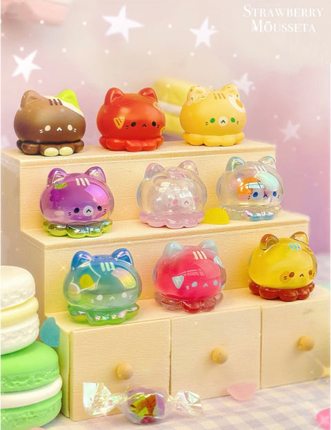 Octopus Kitty Snack Miniature Series 4 by Strawberry Mousetta