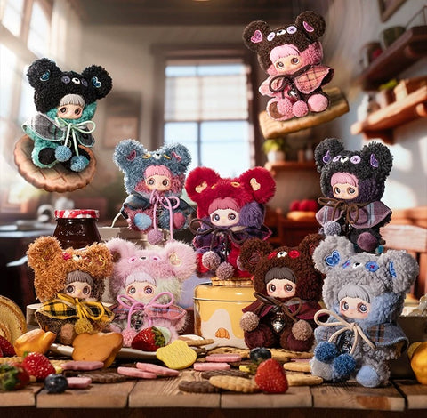 MayMei Tiny Bear Cookie Plush Pendant Series