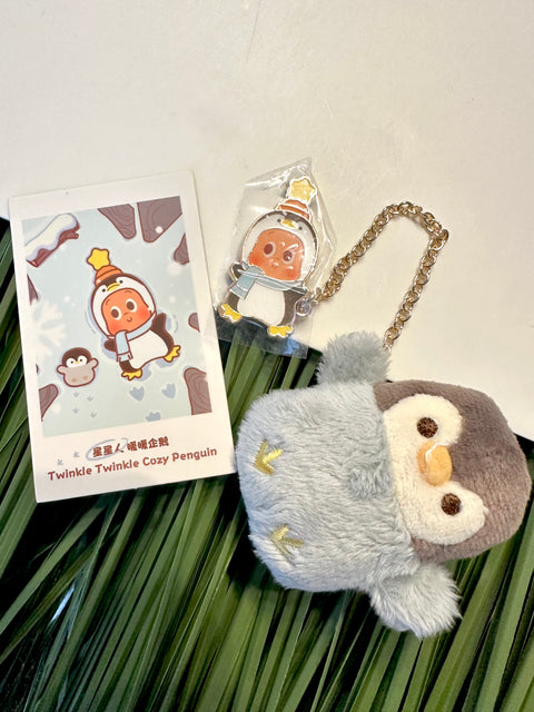 Sunday Claim Sale - POP BEAN Fluffy & Cozy Series-Fridge Magnet twinkle penguin