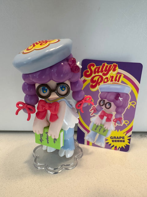 Sunday Claim Sale - Popmart Satyr Rory Chupa Chups Grape